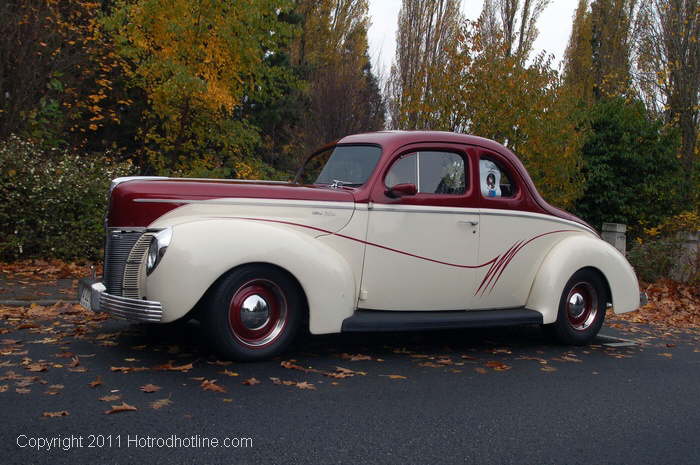 Chuck Marquart 40 Ford coupe