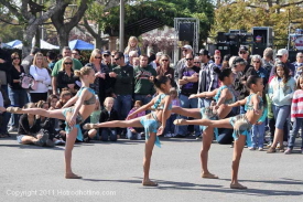 The local Adage Dance Studio provided several sets of very accomplished dancers to perform for the fans.