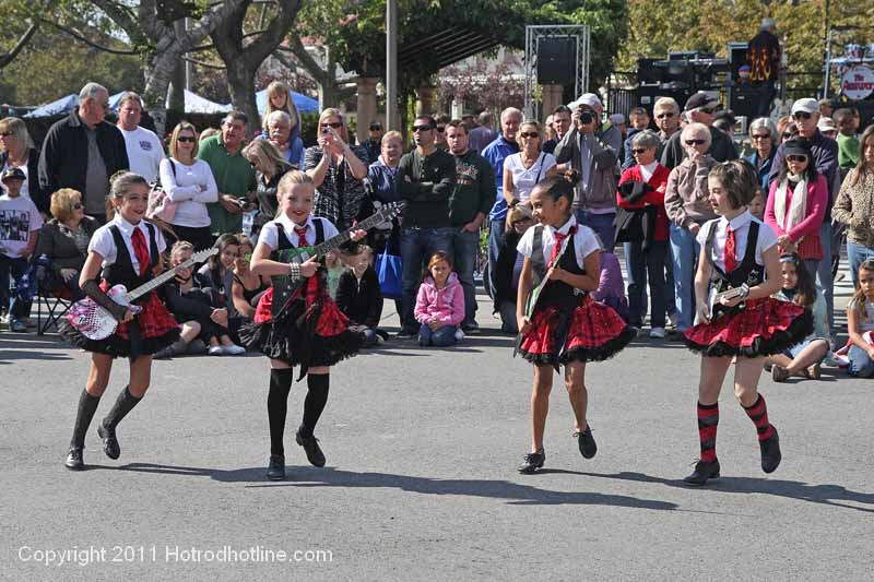 The local Adage Dance Studio provided several sets of very accomplished dancers to perform for the fans.