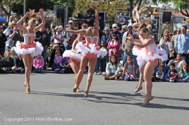 The local Adage Dance Studio provided several sets of very accomplished dancers to perform for the fans.