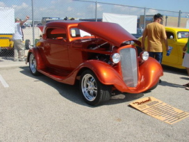 BOB ADAMS PARTY 8 2011 RED PONTIAC 475