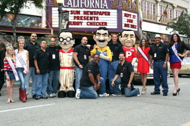 Pep Boys Team with Route 66 Royalty