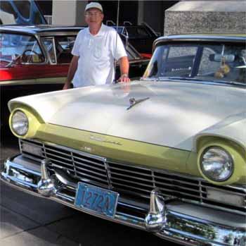 Richie and his 57 Ford Fairlane