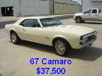 feat 67 camaro 37500