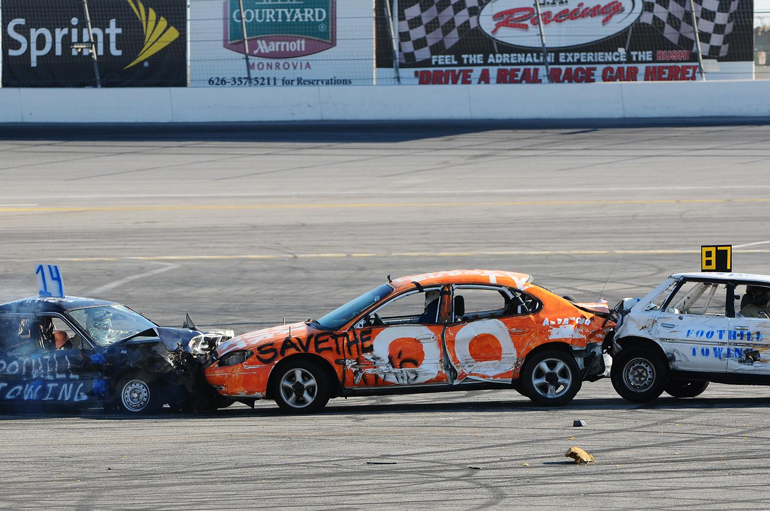 Appetite for destruction: the all-woman demolition derby is a smash at  Irwindale Speedway