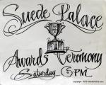 It’s a little different in the Suede Palace - traditional hot rods, loud and rhythmic, the vendors are avant garde and edgy.