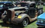 The “Best Ratrod” Trophy Winner – a crusty cool ’35 Ford - runs a Chevy motor, thus its name, “Frankentruck.” The builder is Leif Gantvoort.