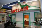 Gotta have a gas station, right? Well, mine is Sinclair. When I was a kid, there