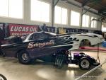 GASOLINE ALLEY Nostalgic Race Car Display at Syracuse Nats 20197