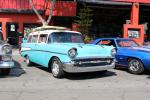 This rare, 2 door, ’57 Chevy Station Wagon.