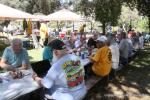 This event had that rarely seen, “Free Lunch”. Gene Mitchell  	generously provides all the food, drinks, chairs and tents at his own expense.