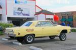 A “Donut Derelict” regular, this healthy small block powered ’64 Chevelle Malibu “Gasser” belongs to Chris Comeau from Newport, CA.