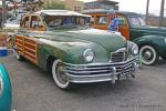 	All Woodies are rare but, this stunning ’49 Packard straight 8 is  	registered as an “Antique Vehicle” by owner Dana Meadows from Fallbrook, CA.