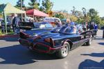 An original “Batmobile” was driven in by owner Dennis Curley from Brea, CA.