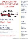 Boonton Township Fire Department 1st Annual Car Show0