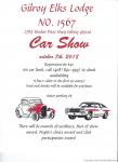 Gilroy Elks Lodge First Annual Car Show0