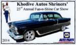 Khedive Auto Shriners' 23rd Annual Fun-n-Shine Car Show0